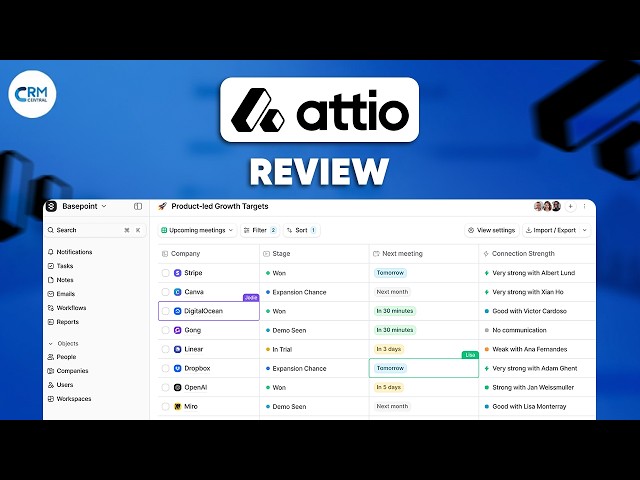 Attio -  Best AI CRM for Your Business!