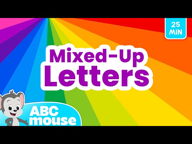Mega Alphabet Song Compilation for TV! 🎶 25 MINUTE Mixed-Up Letters by ABCmouse