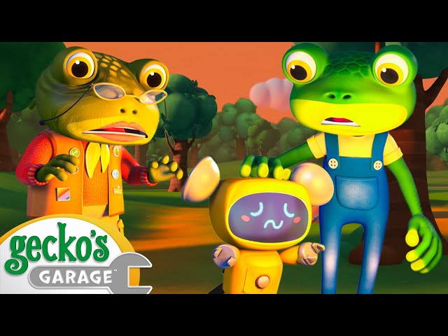 Spooky Campout Surprise! | Gecko's Garage | Cartoons For Kids | Toddler Fun Learning