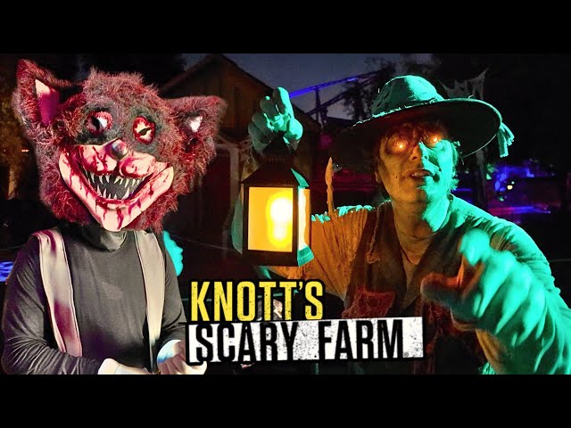 Knott's Scary Farm 2026 was INSANELY WEIRD! INSIDE ALL NEW Mazes & Scare Zone | Knott's Berry Farm
