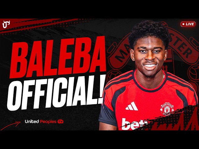 CARLOS BALEBA WELCOME TO MANCHESTER UNITED!