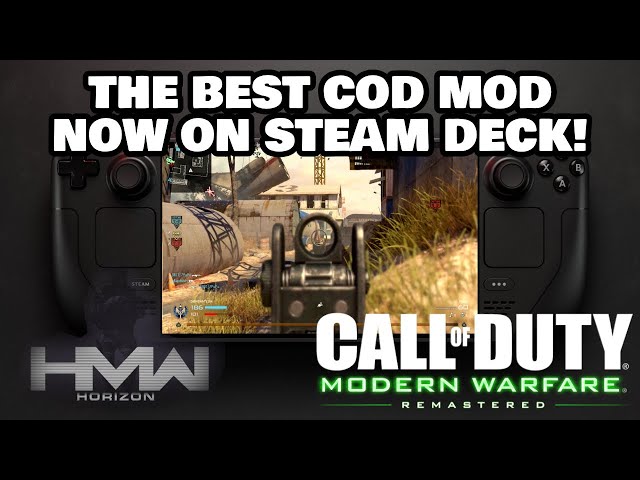 How To Play Classic Call of Duty On Steam Deck Right Now!