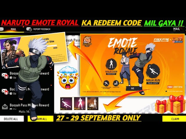 FREE FIRE REDEEM CODE TODAY 27 SEPTEMBER |REDEEM CODE FREE FIRE | FF REDEEM CODE TODAY 27 SEPTEMBER