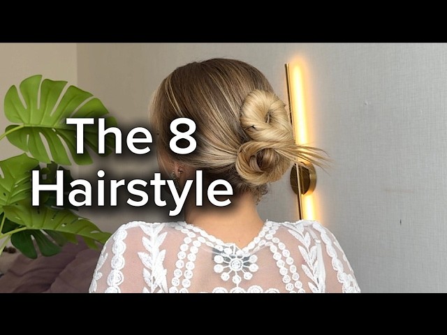 VIRAL Figure 8 Hairstyle That Looks SO EXPENSIVE 😍 EASY Trend Tutorial