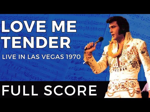 Elvis Love Me Tender 1970 Live Arrangement 🎵