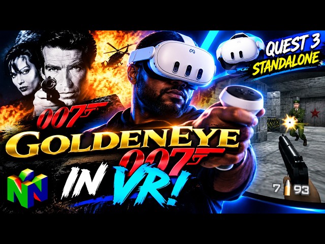How to Play Goldeneye 007 in VR on Quest 3!