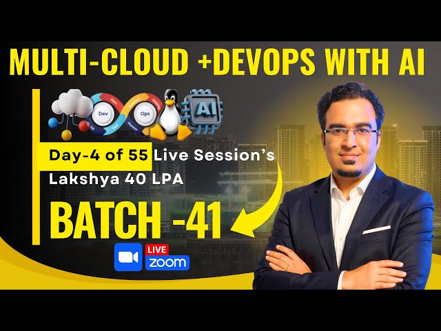Day 4 of 55 Day's – Master Cloud & DevOps with AI | Linux for DevOps