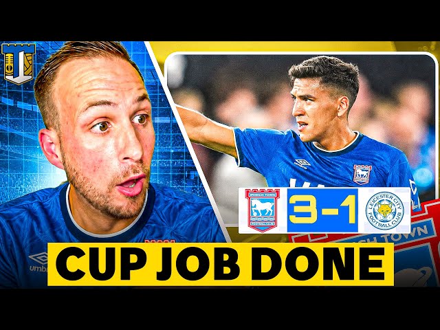 Ipswich 3-1 Leicester | Town Through + Palacios Deal Close! | Match Reaction