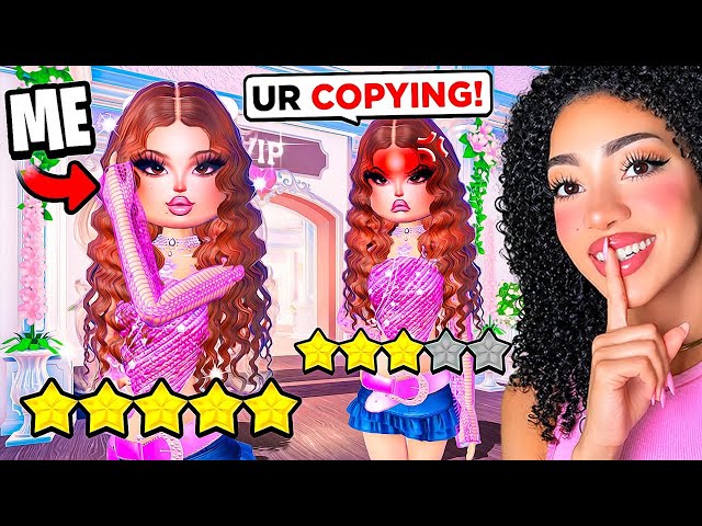 COPYING my SISTER’S OUTFITS in DRESS TO IMPRESS…*GONE WRONG*