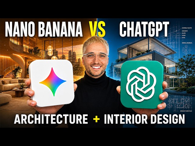 I Tested Nano Banana Pro vs ChatGPT for Architects 🤯 (Results Surprised Me)