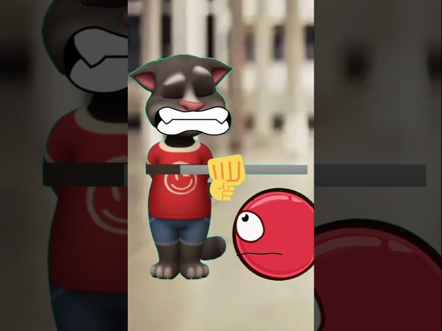 Hey get out of here this is my red ball #redball #animation