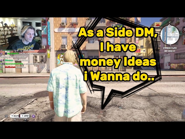 xQc Unlocks the DM Menu – The Wild Ideas He Wants to Try! | NoPixel V GTA RP