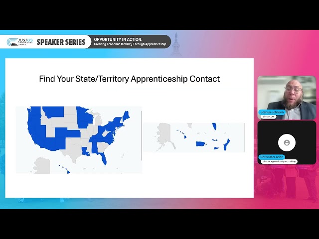 JCC Speaker Series: Opportunity in Action: Creating Economic Mobility Through Apprenticeship
