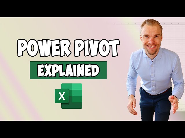 Excel - Power Pivot - Explained in 3 minutes