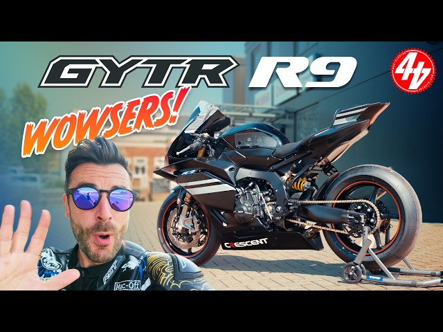 YAMAHA R9 GYTR ON TRACK! World Super Sport Test - Kinda