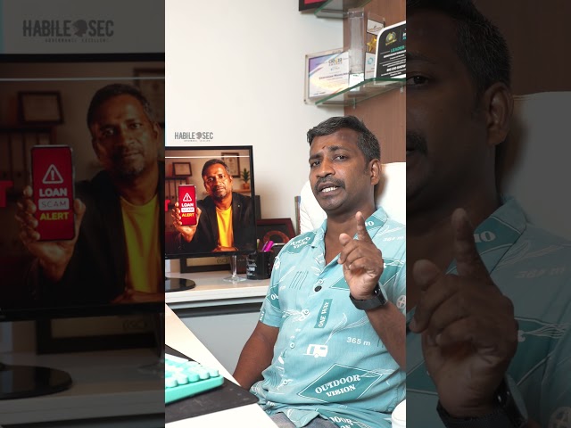 Loan Scam Alert! | How Fake Loan Offers Trap Victims Online #cybersecurity #onlinesafety #habilesec