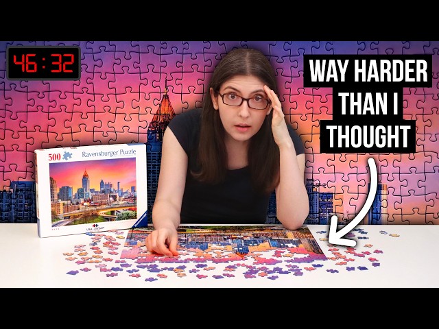 I’m finally trying the puzzle with the huge gradient sky. It humbled me.