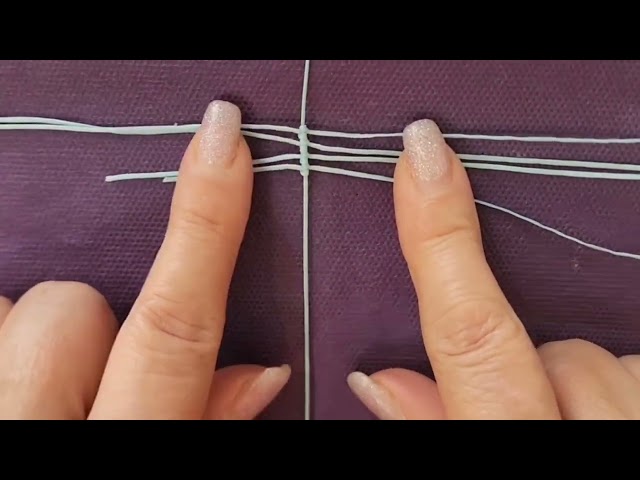 Basic Macramé Knot Tutorial 