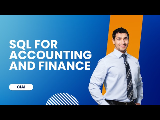 SQL for Accounting & Finance | Canadian Institute of Artificial Intelligence