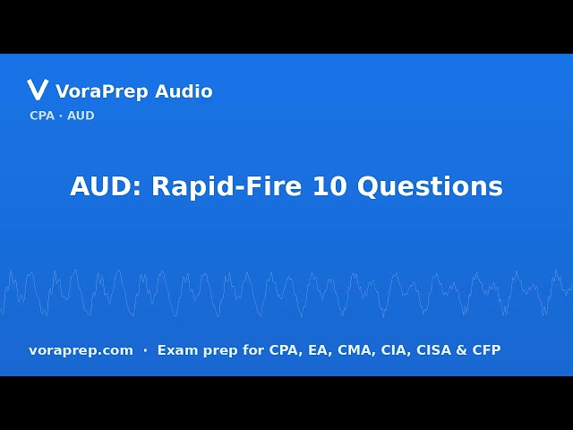 AUD: Rapid-Fire 10 Questions | VoraPrep Audio