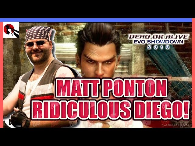 Dead or Alive 6: Diego Specialist (MattPonton) Showcases Diegos POWER!! «FreeStepDodge»