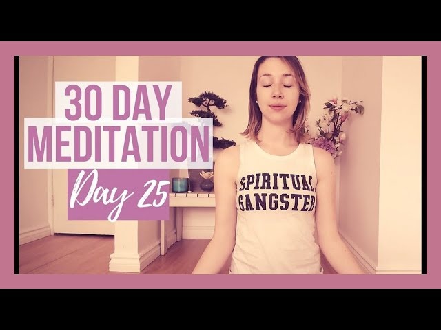 Reaching Your Goals - Day 25/30 Day Meditation Challenge