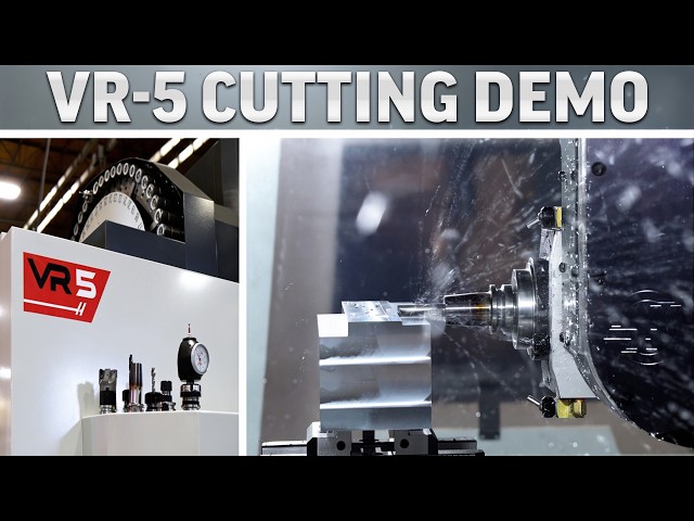 The Haas VR-5 Compact 5-Axis VMC: Milling, Drilling, and Tapping - Haas Automation, Inc.