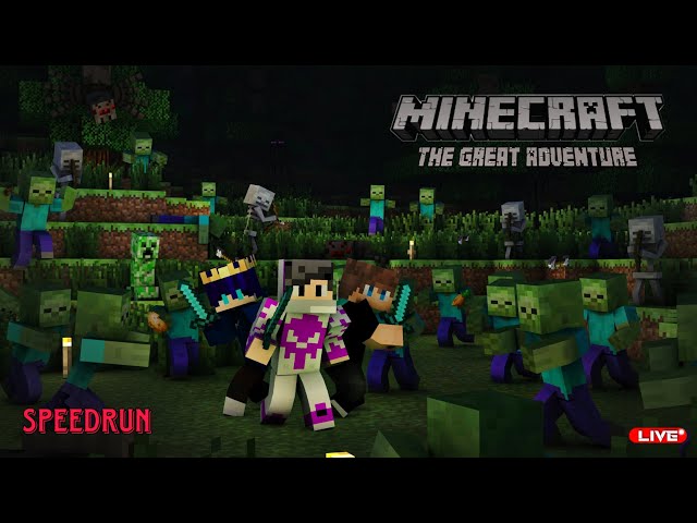 Minecraft The Great Adventure  | Speed Run | #minecraft