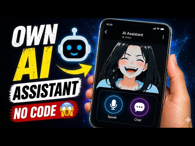 Khud Ka AI Assistant Kaise Banaye (Mobile Se, No Coding) 🤖