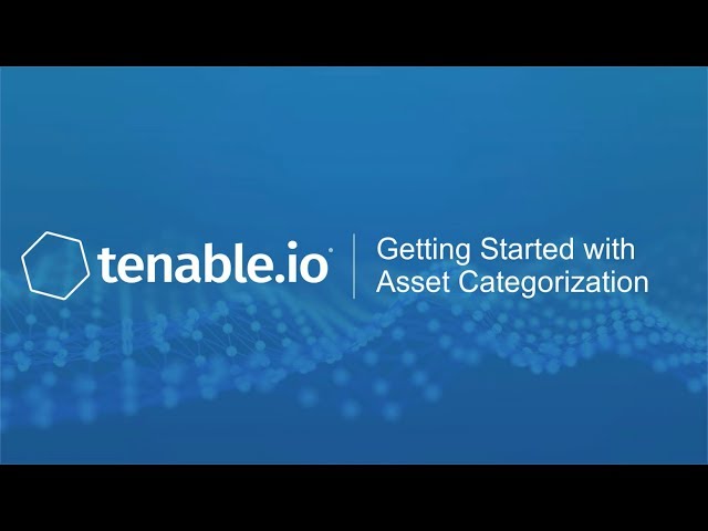 Categorize Assets with Tags in Tenable.io
