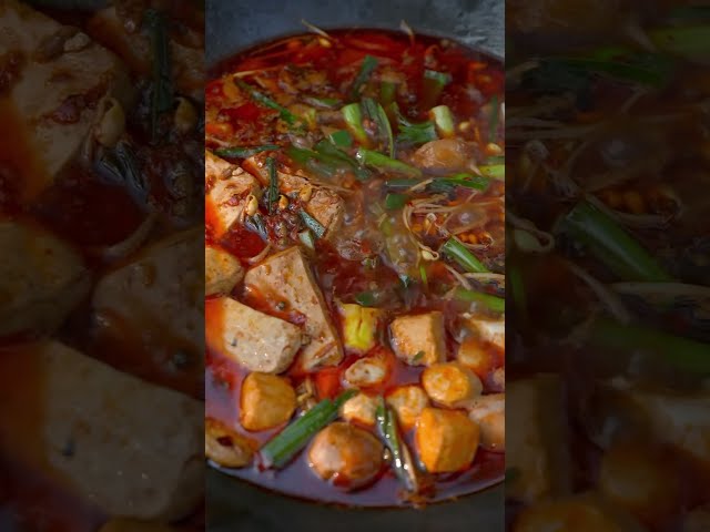 Traditional Chinese Greens Harvesting & Pork Cooking Over a Wood Fire