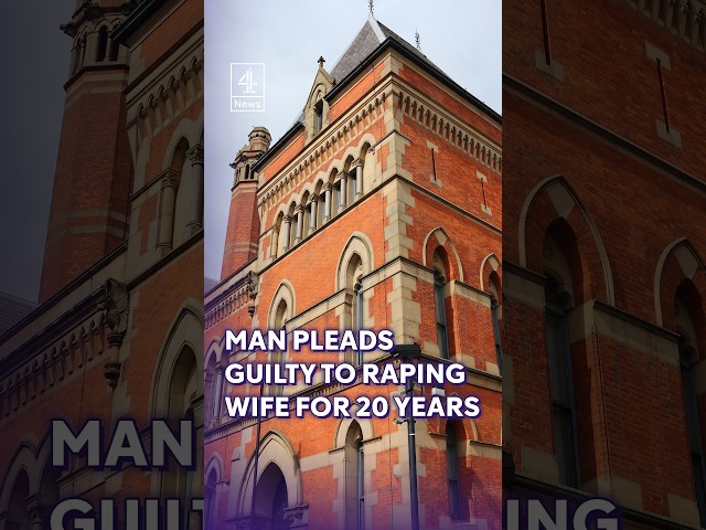 Man pleads guilty to raping wife for 20 years