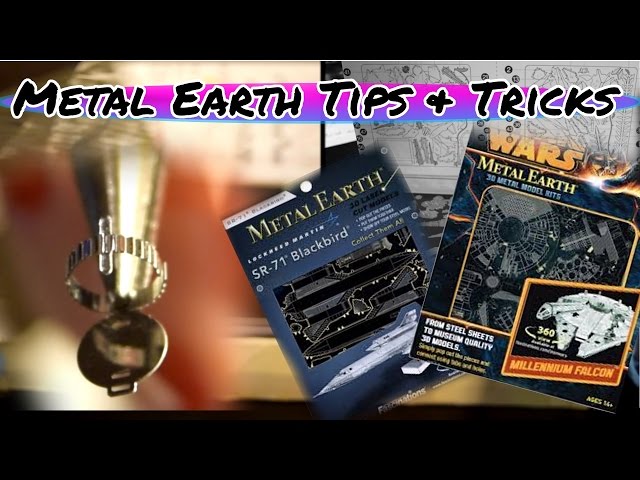 Metal Earth Tips and Tricks