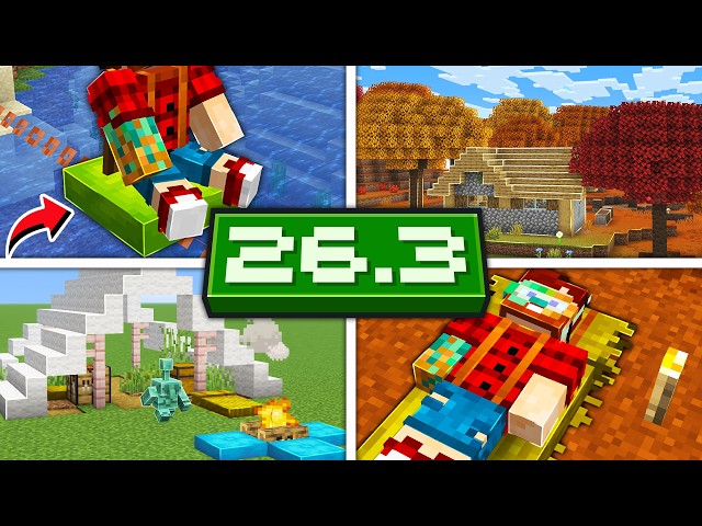 Minecraft 26.3 Update — Full Review! (Wilderness Bound)