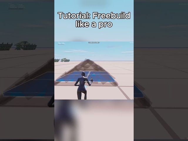 Freebuild Better #fortnite #getbetter #tutorial #freebuild