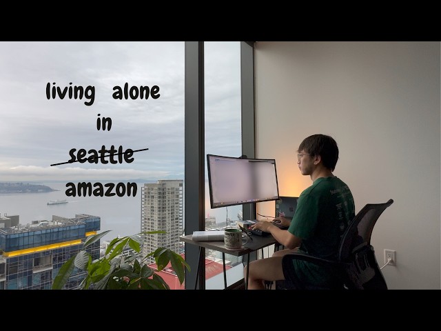 day in the life as a software engineer at amazon | documenting cold seattle days |