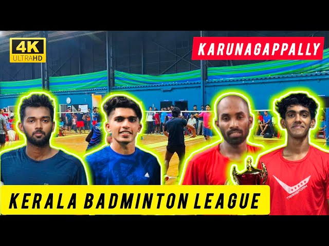 VISHNU/AMEEN VS ROUSHAL/ALBERT ____ KERALA BADMINTON LEAGUE AT KARUNAGAPALLY 2026 #badminton #bwf 