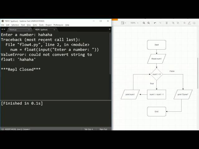 Python Programming Series (Flowcharts & Pseudocode): Flowcharts