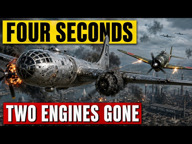 What Happened When Japanese Fighters Hit A B-29Bombing Mission Over Kobe | WWII Pacific 1945