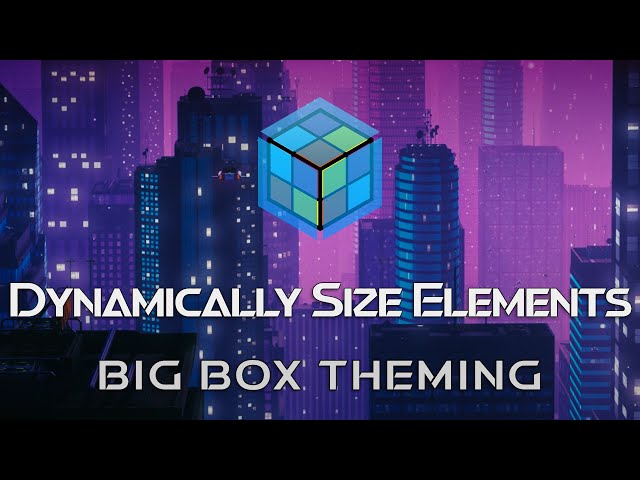 Dynamically Size Elements - Theme Workshop