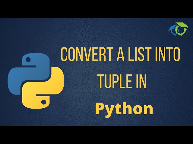Convert A List Into Tuple....