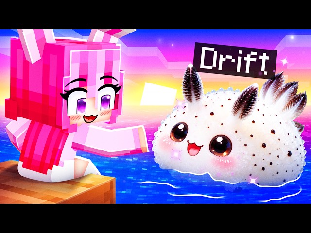 I Pretended to be BABY SEA BUNNY on a One RAFT!