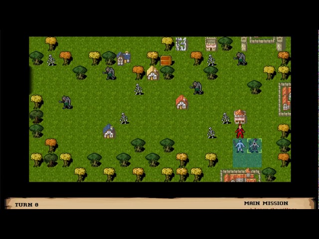 Tactical RPG in Python (basic battle)