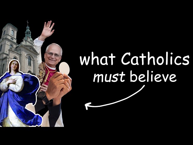 All Catholic Dogmas Explained in 13 Minutes.