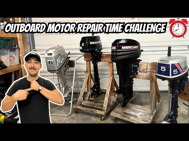 How Fast Can I Get 4 Outboard Motors Running?