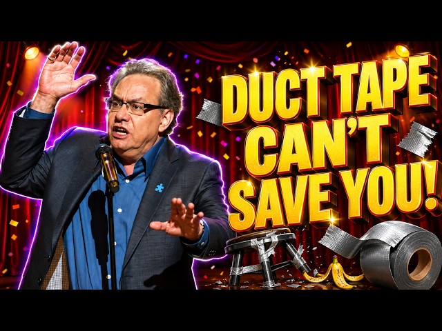 Laugh Burst Stories: Lewis Black Destroys Homeland Security’s Duct Tape Advice in This Insane Rant