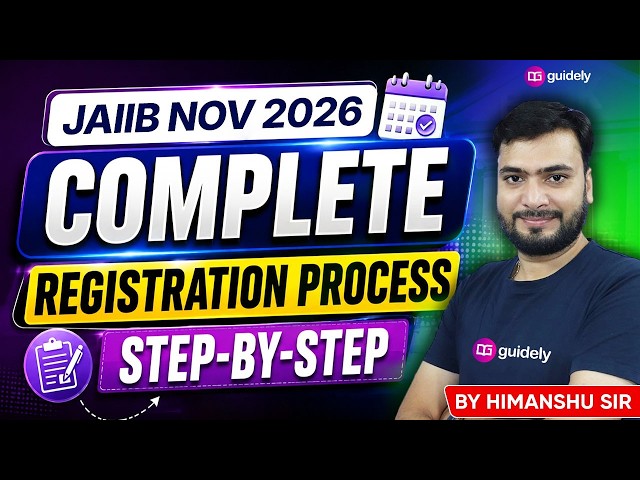 IIBF Membership Registration for JAIIB Nov 2026 | JAIIB Registration 2026 | Step-by-Step Process