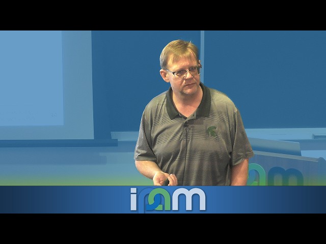 Andrew Christlieb - An introduction to Scientific Machine Learning - IPAM at UCLA