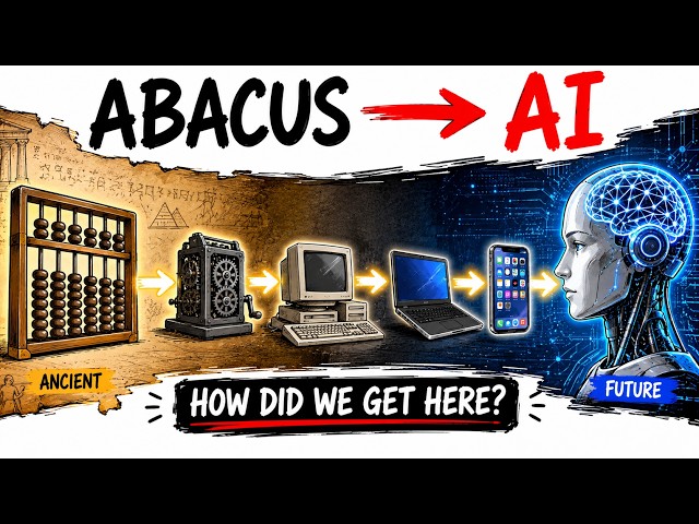 From Abacus to Artificial Intelligence: The Complete History of Computers