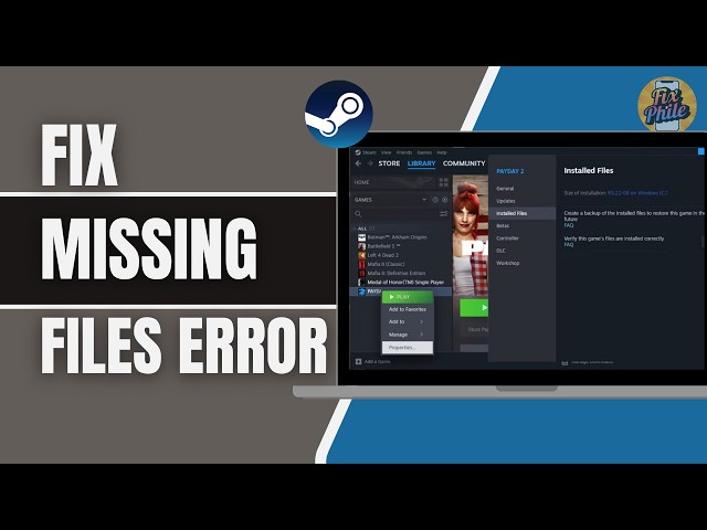 How To Fix Steam Game Missing Files Error (2026) | Steam Missing Files Fix